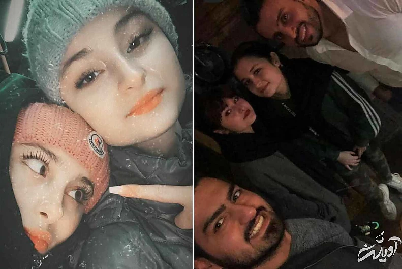 عکس جنجالی سارا و نیکا با 2 پسر در نیمه شب !